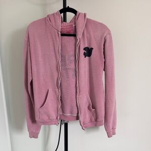 Freecity Pink Hoodie Jacket
